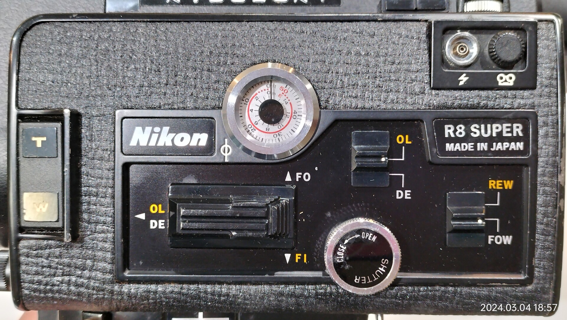 1973/昭和48/Nikon/R8 SUPER ZOOM/Super8/光学8倍/100コマ逆転撮影/Nikon最後の8mmカメラ/発売時 ...