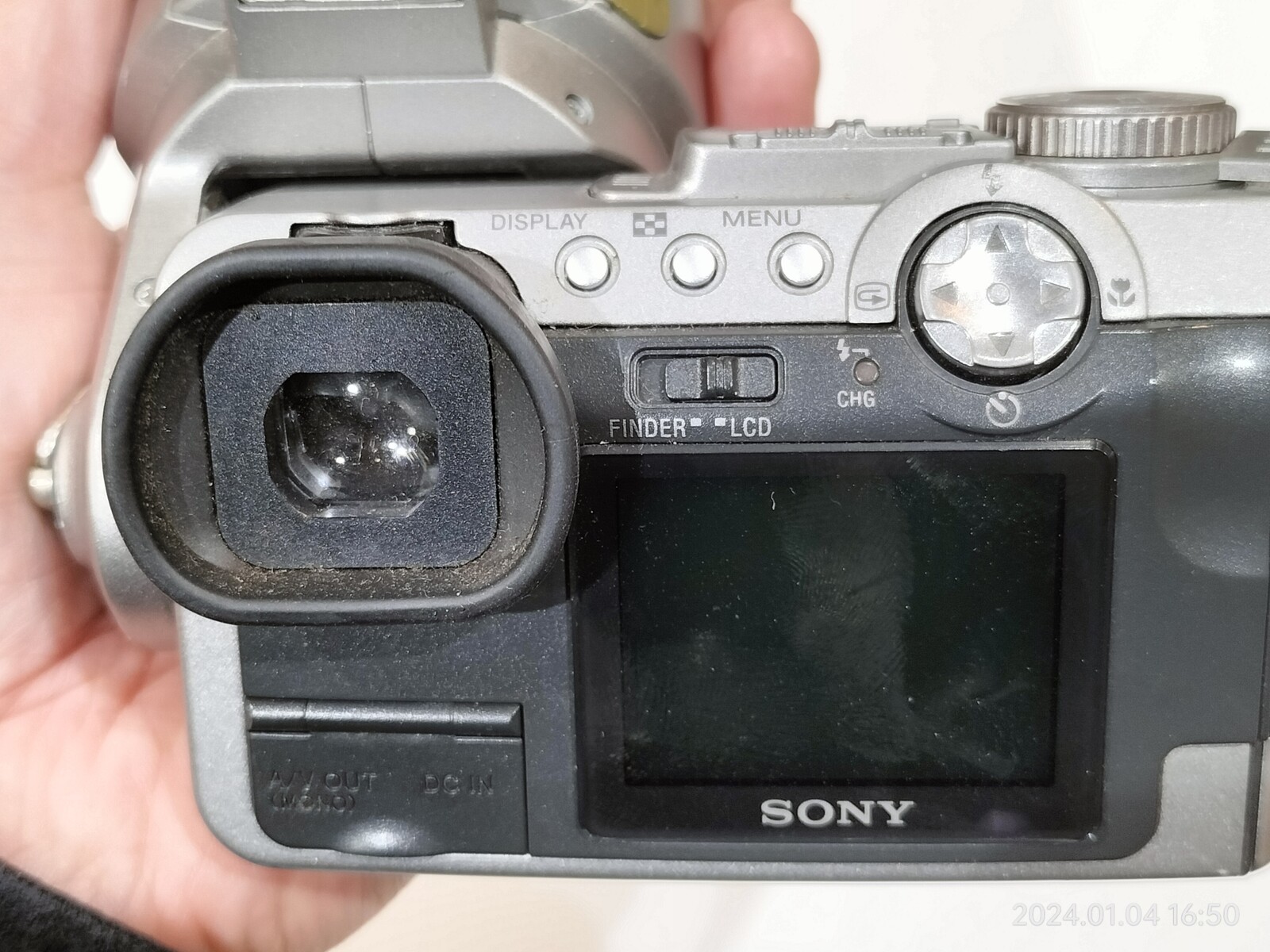 2001/平成13/SONY/DSC-F707/Cyber-shot/502万画素/光学5倍/回転レンズ/メモリースティック/ホログラフィック ...