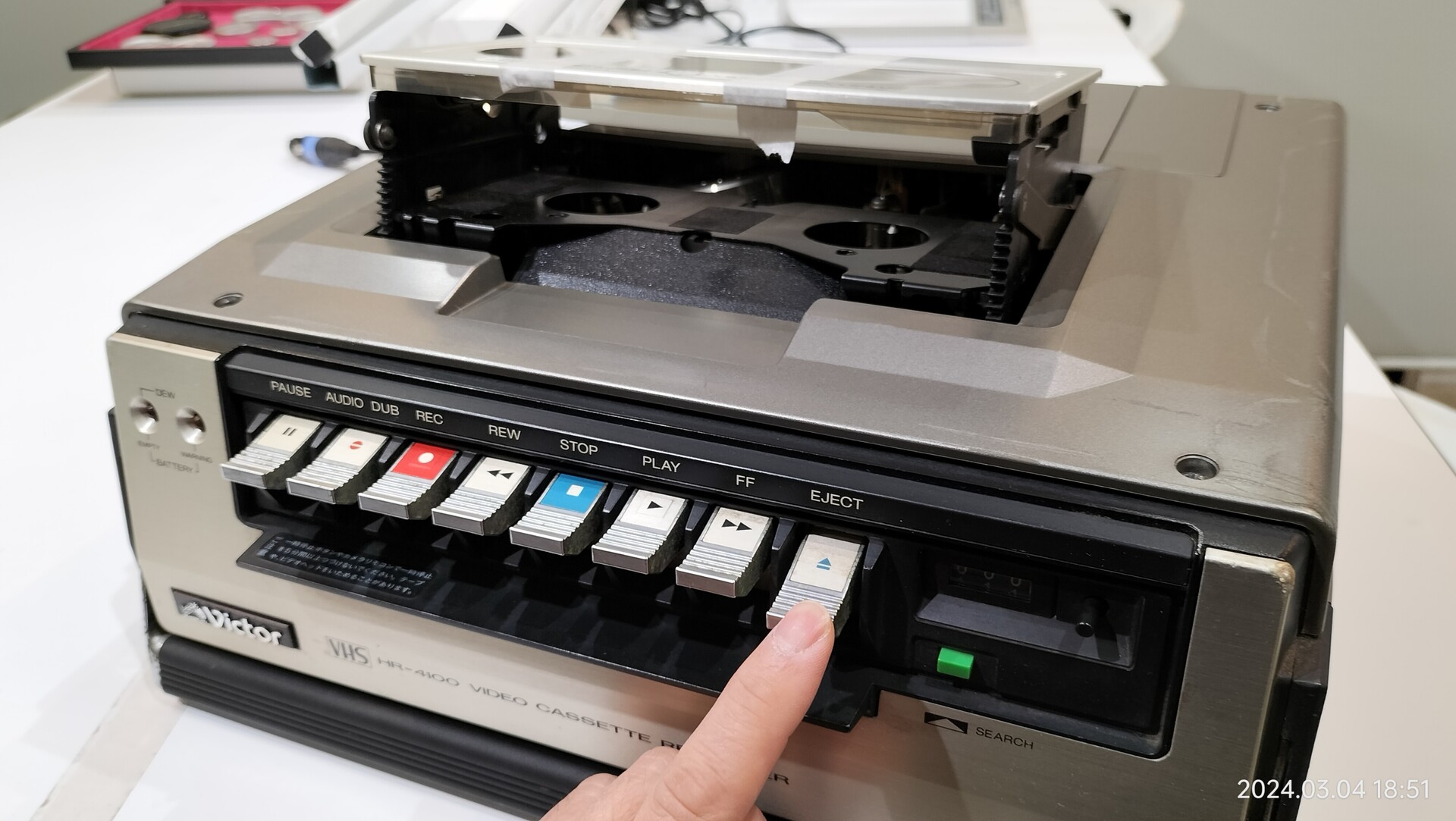 懐かしの名機再発見！NV-MX1000で甦る思い出の映像　あの感動を YouTube