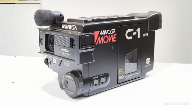 1987/昭和62/MINOLTA/ミノルタムービー/C-1/VHS-C/6倍ズーム 1987/昭和62/MINOLTA/ミノルタムービー/C-1/VHS-C/6倍ズーム