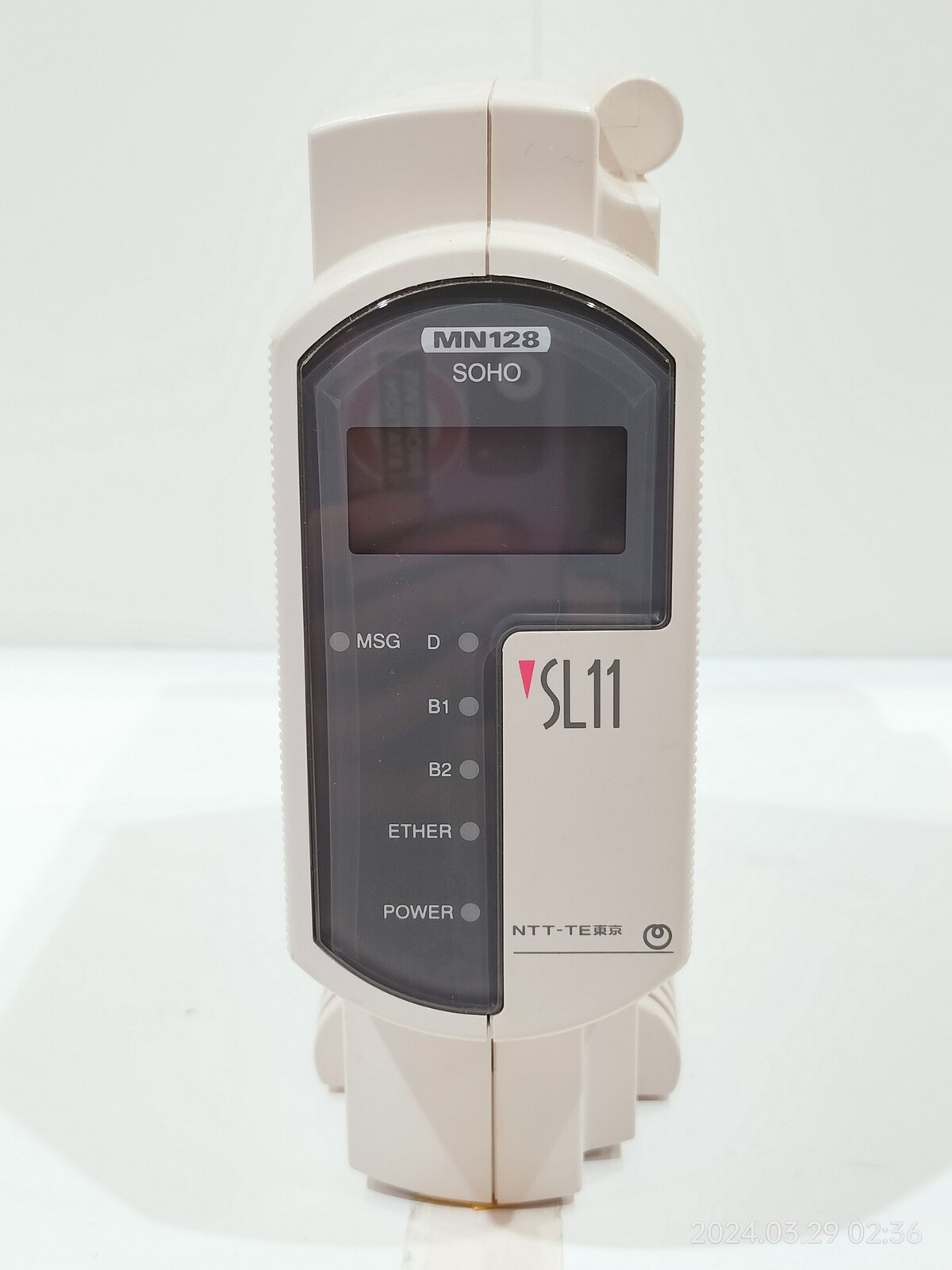 1999/平成11/株式会社エヌ・ティ・ティ・テレコムエンジニアリング東京/MN128-SOHO SL11/ISDNルーター/発売時69800 ...