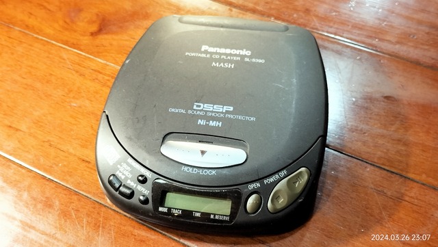 1995/平成7/Panasonic/SL-S390/MASH/DSSP/Ni-MH/ : Extinct Media