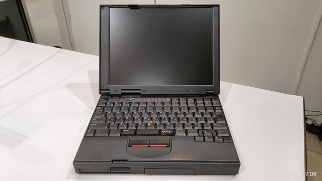 1996/平成8/IBM/ThinkPad 535E/MMX Pentium/B5サイズサブノート/大人の