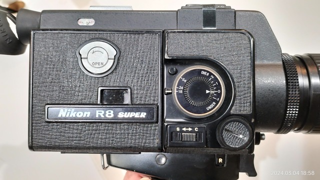 1973/昭和48/Nikon/R8 SUPER ZOOM/Super8/光学8倍/100コマ逆転撮影/Nikon最後の8mmカメラ/発売時 ...