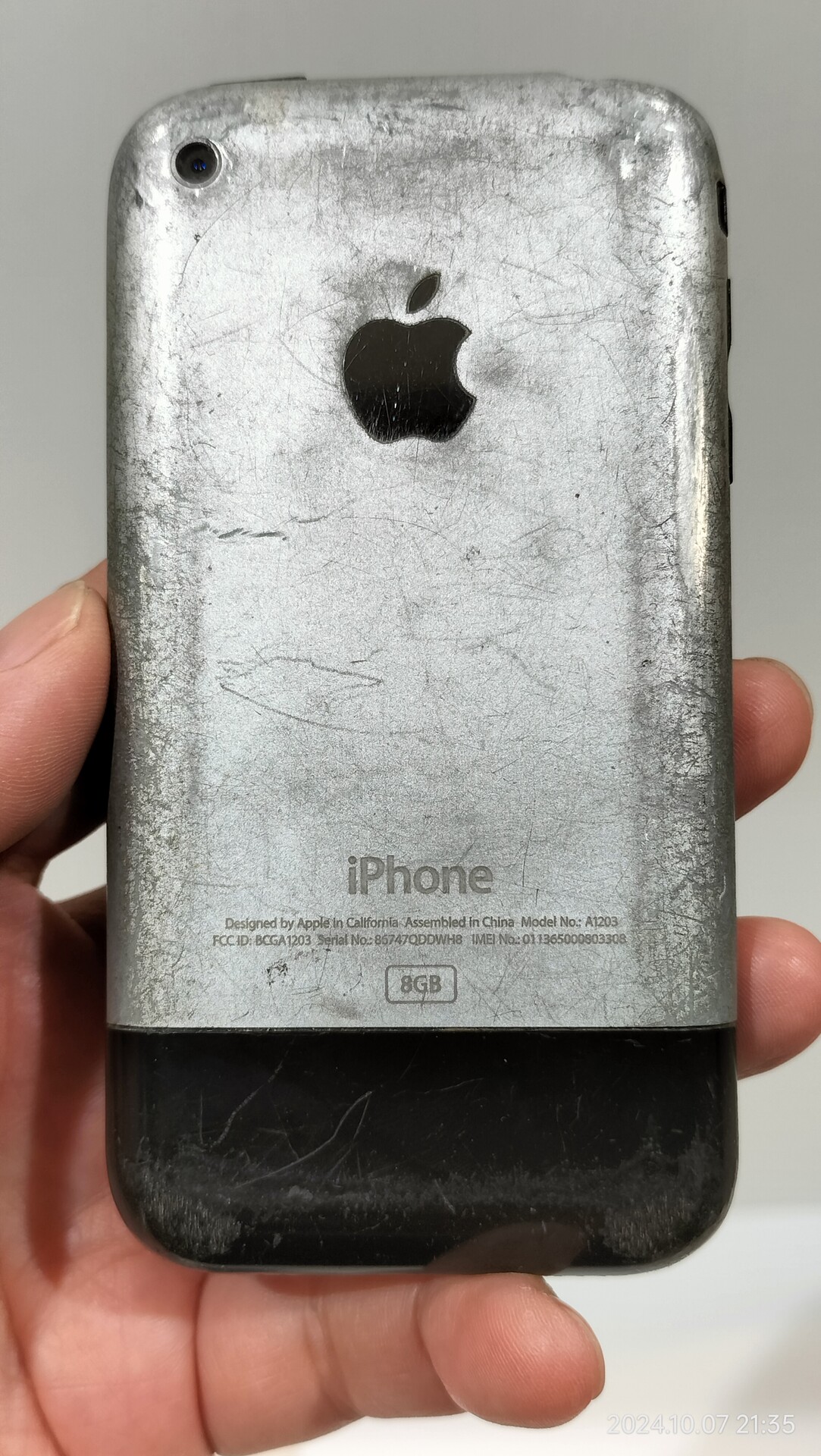 2007/平成19/Apple/iPhone/アップル/初代iPhone/国内未発売/レトロニム/3.5インチ液晶/8GB/163ppi ...
