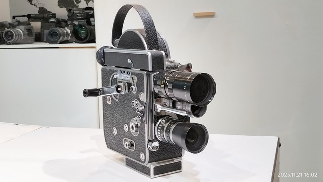 1956/昭和31/Bolex/H-16 REFLEX/16mm Film Camera/3本ターレット 1956/昭和31/Bolex/H-16 REFLEX/16mm Film Camera/3本ターレット