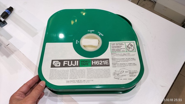 製造年調査中/FUJI/H621E/1インチビデオテープ/ : Extinct Media