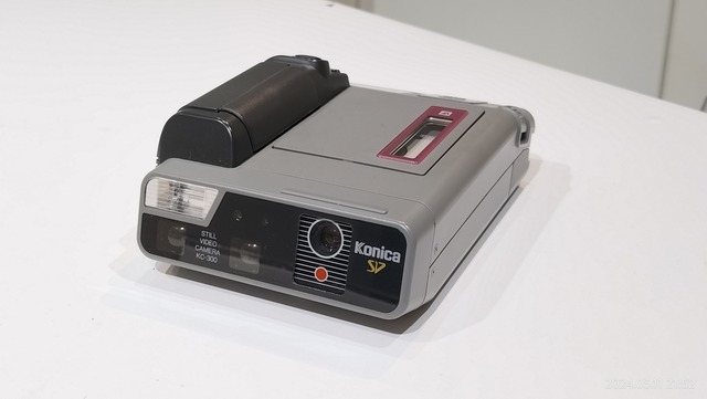 動作未確認 Konica KC-300 スチルビデオカメラ 昭和 - メルカリ
