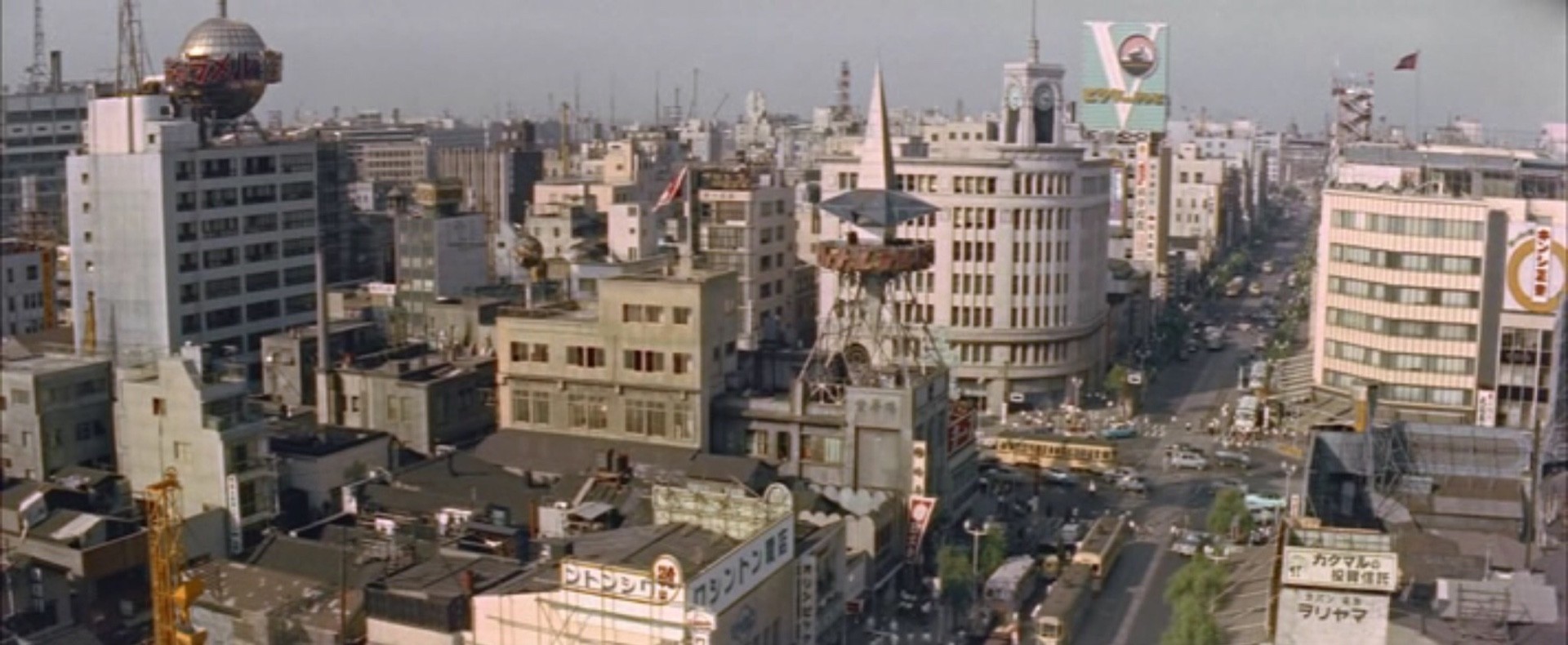 1959年 昭和34年 公開 銀座旋風児 は埋め立て前の三吉橋が出てくる貴重な記録だった Himag