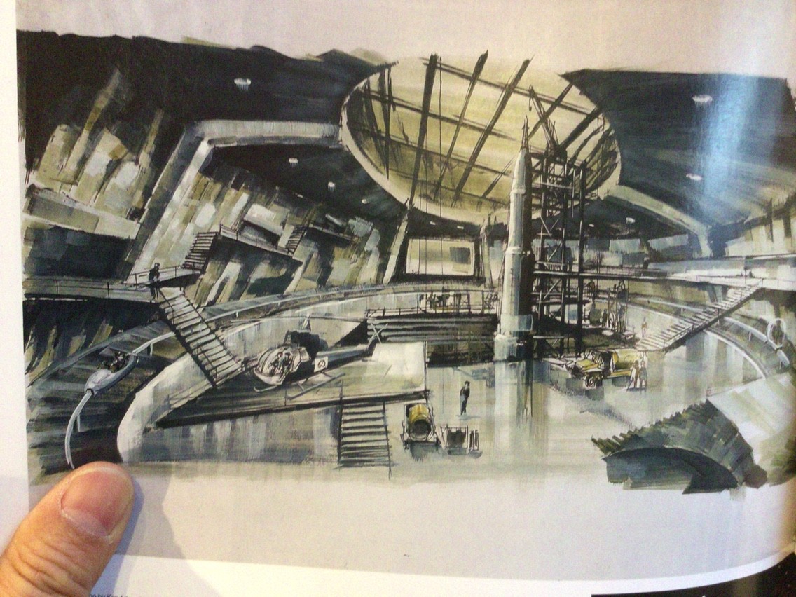 Penに載ってた 007は二度死ぬ のスペクター秘密基地スケッチがかっけぇ Himag