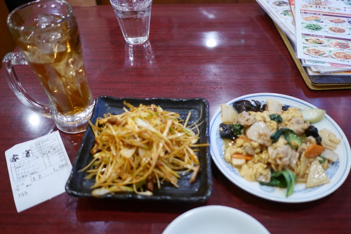 蒲田の中華の15時から飲める1000円の晩酌セットがいい感じ Himag