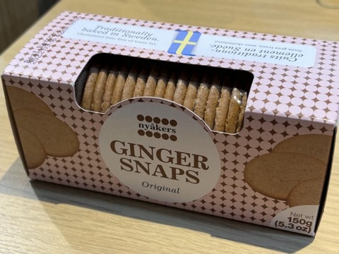 スウェーデンのニーオーケッシュ ジンジャースナップス オリジナルを