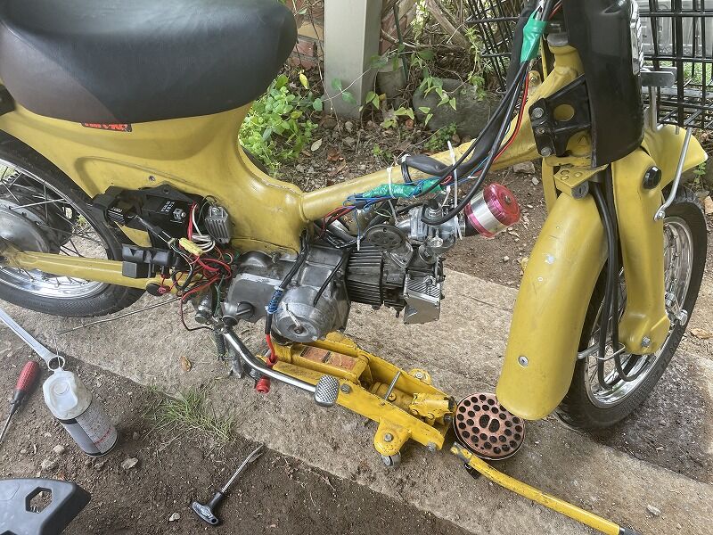 88cc載せました : リトルカブ＆シグナス珍道中記