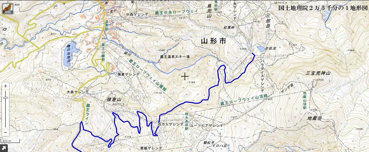蔵王温泉スキー場でタケノコ取り リトルカブ珍道中記 蔵王温泉スキー場でタケノコ取り リトルカブ珍道中記