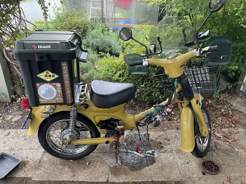 88cc載せました : リトルカブ＆シグナス珍道中記