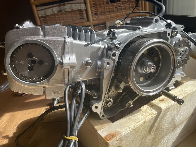 中華エンジン 上死点確認とバルブクリアランス調整 : リトルカブ