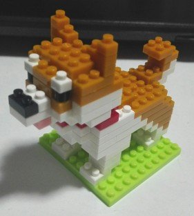 プチブロック柴犬28