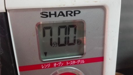 レンジで即席ラーメン14