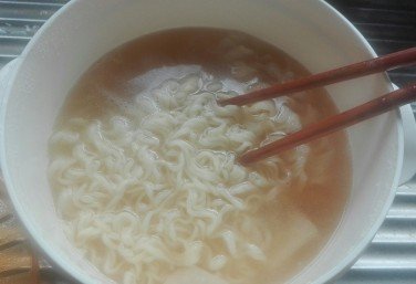 レンジで即席ラーメン23