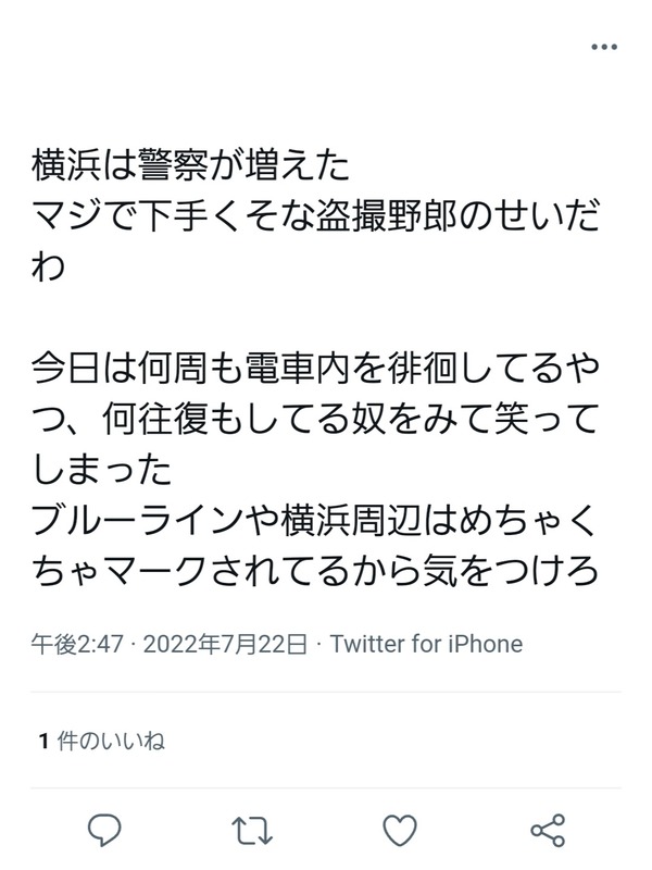 【悲報】盗撮野郎「下手くそのせいで盗撮がやりにくくなった」