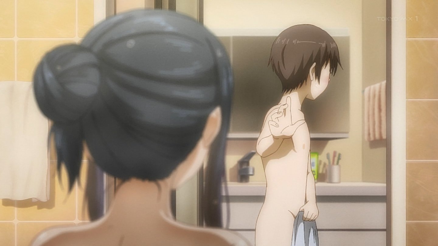 悲 報)ア ニ メ"見 え る 子 ち ゃ ん".高 校 生 の 姉 と 小 学 生 の 弟 の 入 浴 シ-ン... 