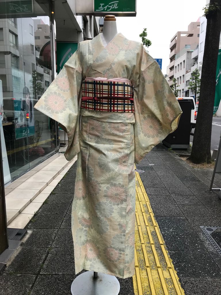 ひとえの白大島紬 : 和のギャラリー赤松、古布、時代着物
