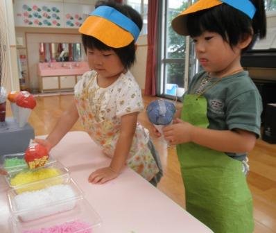 ひまわり認定こども園のブログ:すみれ組 "アイスクリーム屋 ...