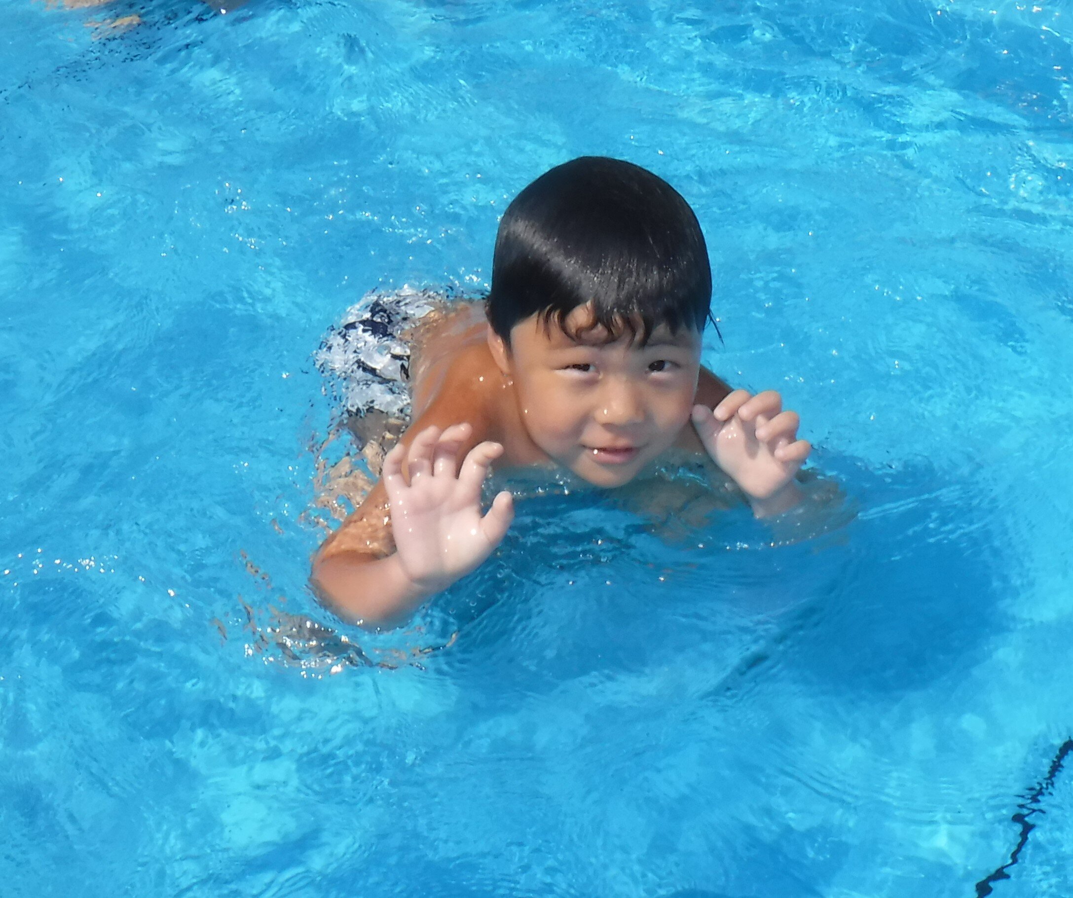 さくら うめ もも プール納め ひまわり認定こども園のブログ