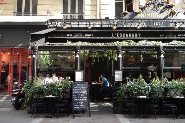 パリのカフェにて L Escargot Montorgueil Paris Fleur De Coeur ココロノハナ パリのカフェにて L Escargot Montorgueil Paris Fleur De Coeur ココロノハナ