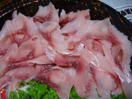 お刺身 鯉のあらい 月夜のうさぎ