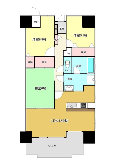 ネオハイツ間取り②