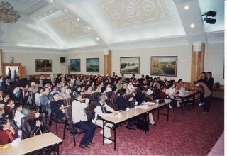 大連音音楽学校で顔合わせ