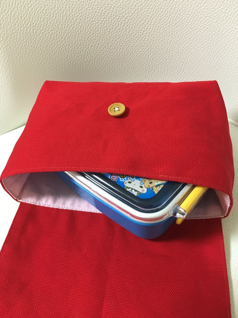 お弁当袋の横入れタイプ ひめくまのハンドメイド お弁当袋の横入れタイプ ひめくまのハンドメイド