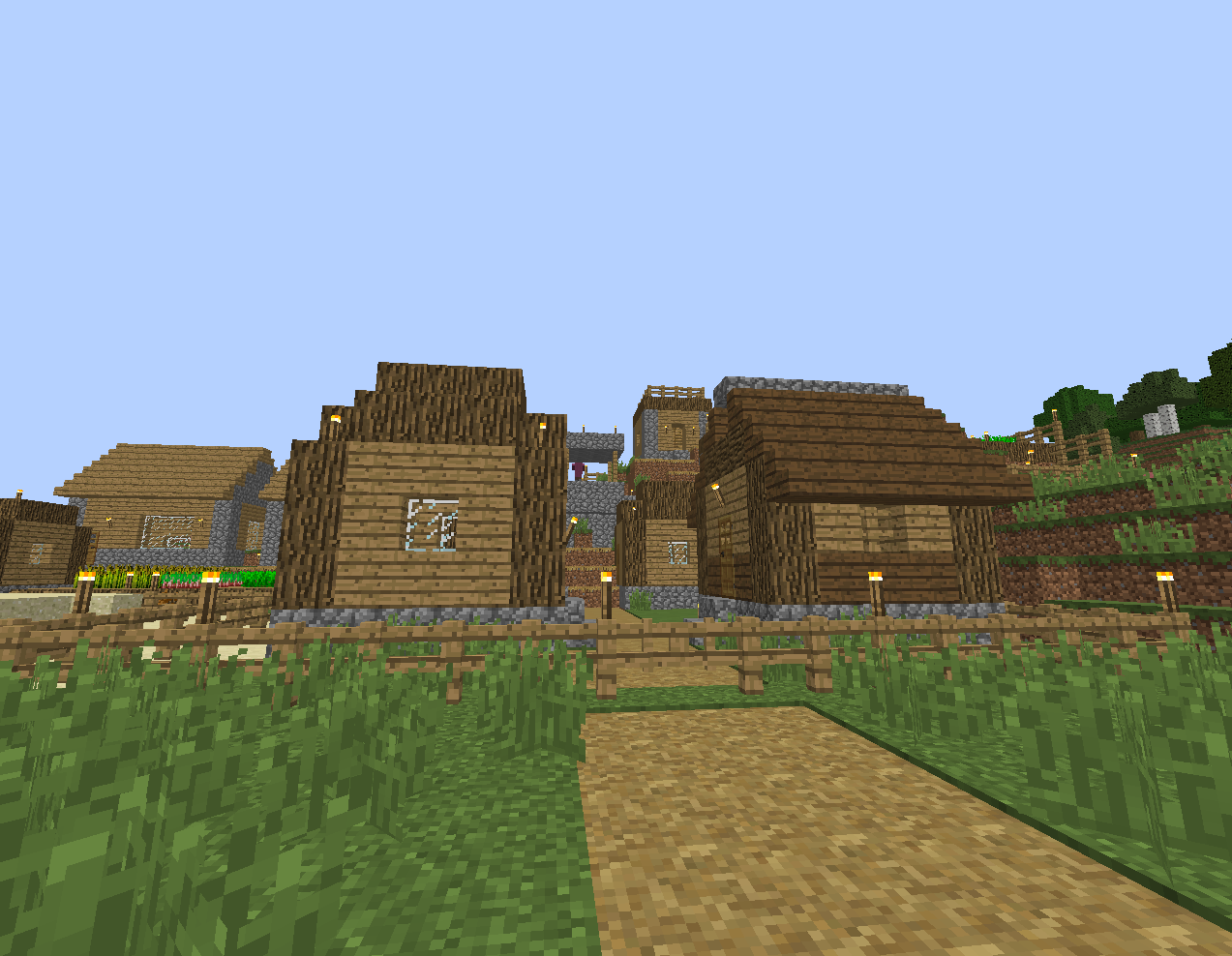 砂漠村の整備 ひもの まいくらいふ