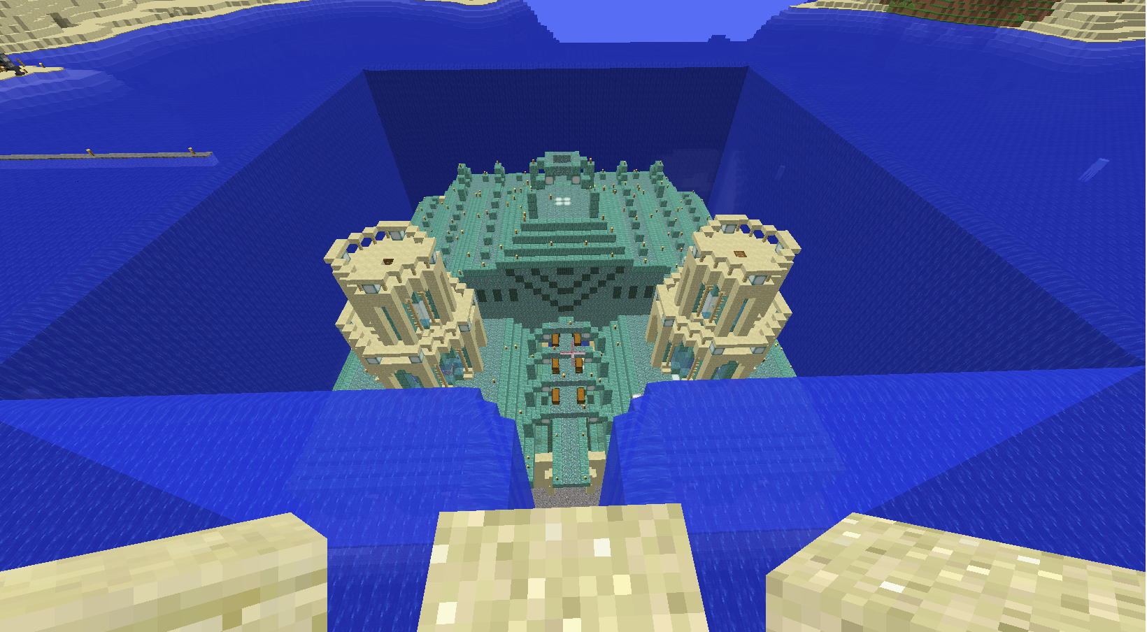 海底神殿攻略 改築編part5 ２つの見張り塔 ひもの まいくらいふ