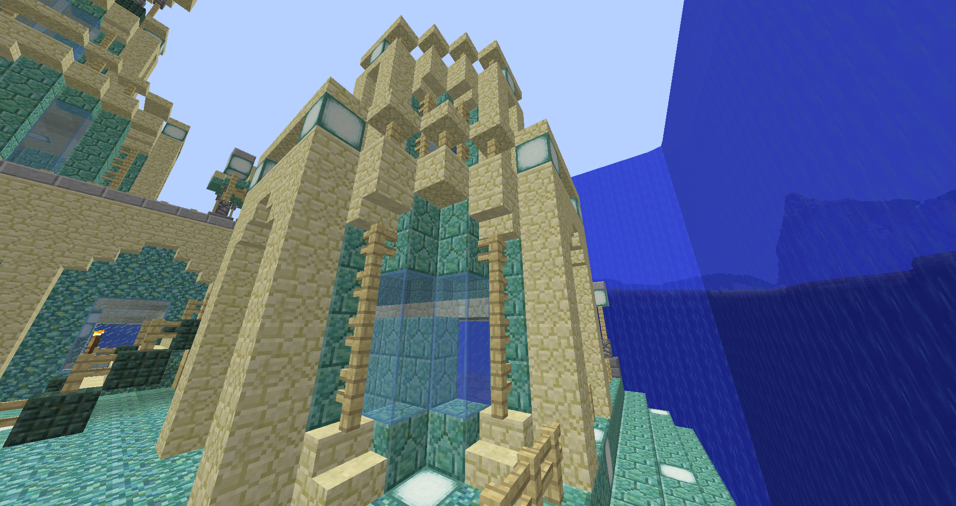 海底神殿攻略 改築編part5 ２つの見張り塔 ひもの まいくらいふ