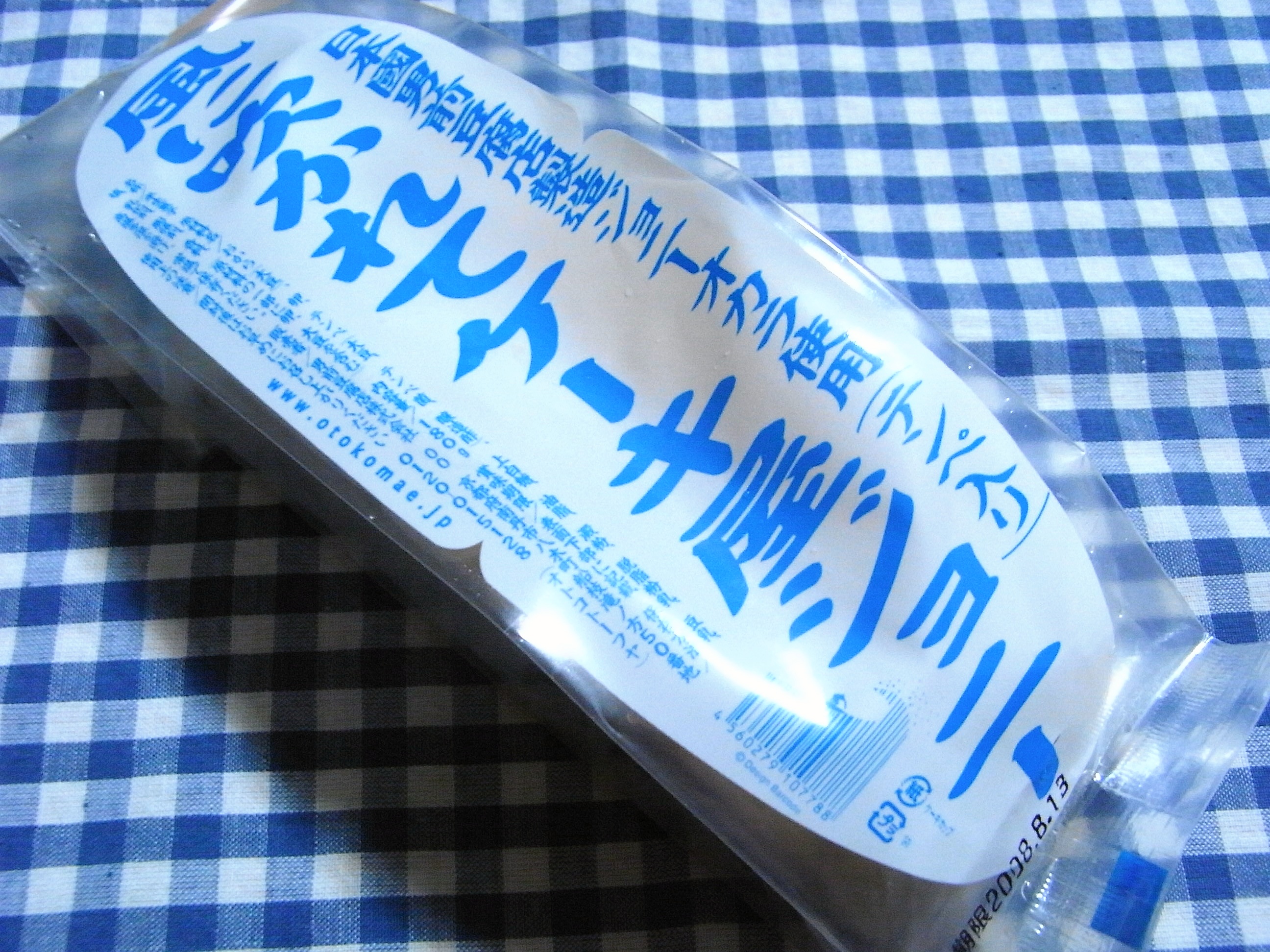 バーコードに洒落っ気 男前豆腐店 のーのテンペ おから入り甘味 東京ダイアリー バーコードに洒落っ気 男前豆腐店 のーのテンペ おから入り甘味 東京ダイアリー
