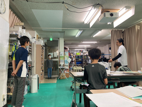 入退室の挨拶実演