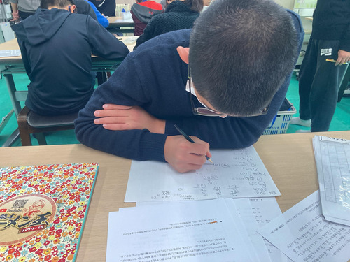 途中の式も書いて