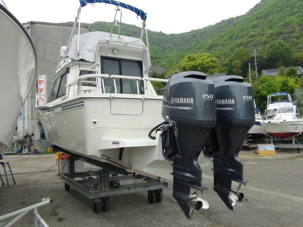 YAMAHA PC-27船外機仕様 完成!! : 穏やかな瀬戸内海でゆったりと楽しい