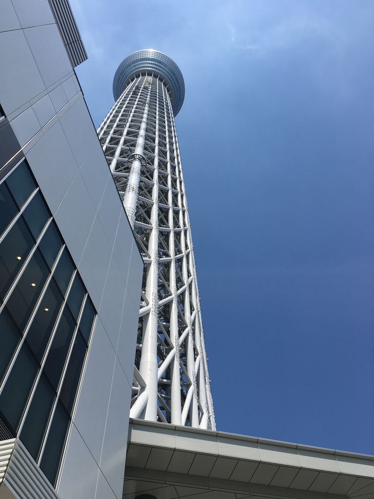 スカイツリーと東京ソラマチ 陽だまり散歩