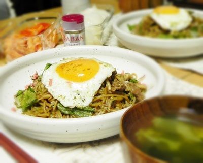 ガラムマサラで焼きそばも一工夫 ひなcafestyle