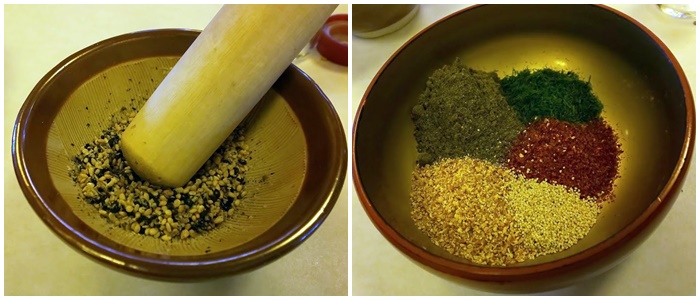 七味作り体験