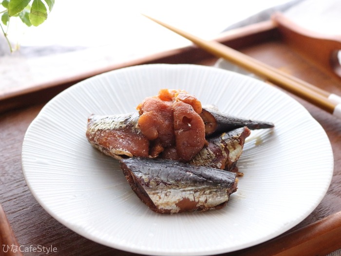 いわしの梅干煮☆電気圧力鍋で初めて魚料理を作ってみた！