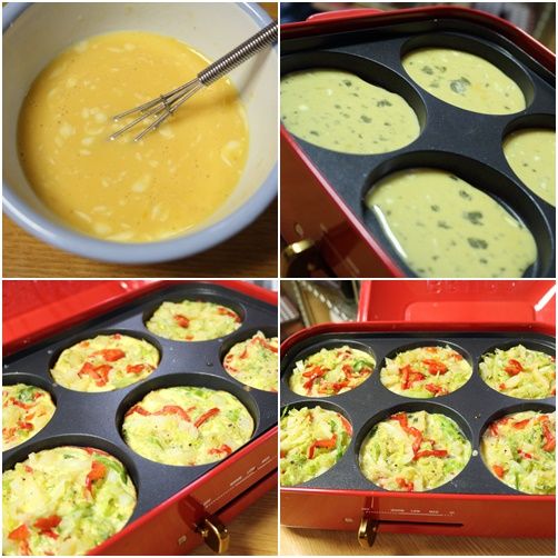 Brunｏマルチプレートで お手軽スパニッシュオムレツ ひなcafestyle