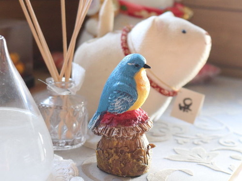 1027人感センサー付きの小鳥