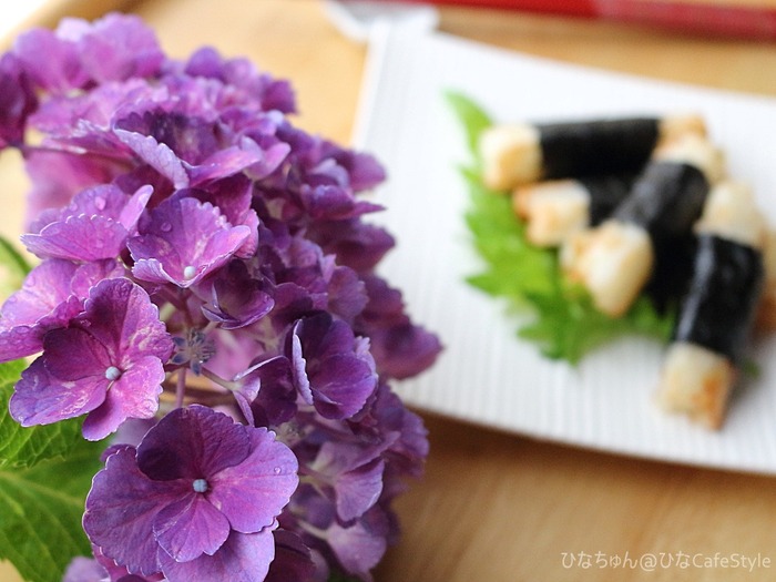 長芋海苔巻きの揚げ焼き☆家呑みのおつまみにも♪