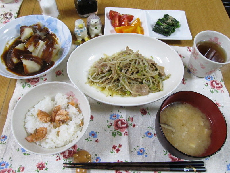 昨日の夜ごはんと今日のランチ