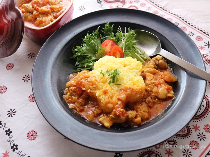 インド風チキンカレー