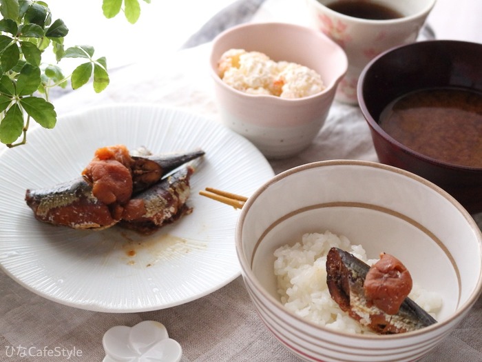 いわしの梅干煮